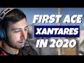 CS:GO - First XANTARES 1v5 ACE in 2020