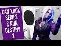 DESTINY 2 on Xbox Series S! DESTINY 2 XBOX SERIES S GAMEPLAY!