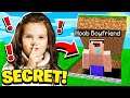 I FOUND noob Girl's SECRET BASE in Minecraft!