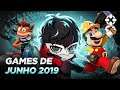 LANÇAMENTOS DE GAMES - JUNHO 2019 (PS4, XBOX ONE, NINTENDO SWITCH, PC)