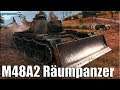 Новая ИМБА??? M48A2 Räumpanzer World of Tanks ✅ прем танк Германии 8 уровень