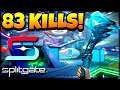 My *NEW* Kill RECORD in Splitgate! 😯 INSANE 83 KILL GAME! (Splitgate Gameplay)