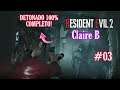 Resident Evil 2 REMAKE - Claire B (DETONADO 100% COMPLETO) #03 - Mr X - PS4 - #RESIDENTEVIL2REMAKE