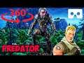 The Predator Mythic Boss in 360° | Fortnite Predator has arrived