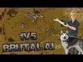 1v5 BRUTAL AI - MY MAP! ( Command & Conquer - Yuris Revenge )