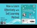 How to Learn Effectively with Self Learning Method | Kolaborasi Blank-Space & Indonesia Belajar