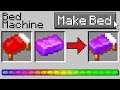 Minecraft Bedwars but you can make beds from any block...