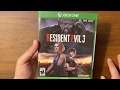 Resident Evil 3 Remake (Xbox One) Unboxing!