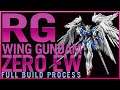 RG Wing Gundam Zero EW FULL BUILD PROCESS