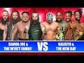 Samoa Joe & Bray Wyatt & Harper & Strowman vs. Kalisto & Kofi Kingston & Big E & Xavier Woods