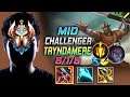 Challenger Tryndamere MID vs Sylas - 챌린저 장인 미드 트린 템트리 룬 선혈 치속 トリンダメア Триндамир 蛮族之王 - LOL KR 11.18