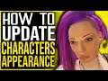 HOW TO UPDATE CHARACTER CUSTOMIZATION CYBERPUNK 2077 Change Character Customization
