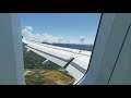 Jiangbei China • Airbus A320 approaching Airport • MS Flight Simulator