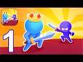 Merge Army - Gameplay Walkthrough Part 1 All Levels 1-15 (Android, iOS)