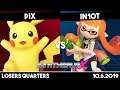 Pix (Pikachu/Zelda) vs iN10T (Inkling/Wolf) | Losers Quarters | Synthwave X #4