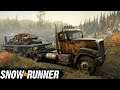 SnowRunner Multiplayer With Members - Trucks Hauling Extreme Loads Through Dangerous Roads
