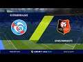 Strasbourg vs Rennes | France Ligue 1 (27/11/2020) | Season 2020/2021 | PES Prediction (PC/HD)