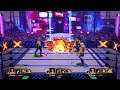 WWE 2K Battlegrounds Rhea Ripley VS Cross,Phoenix Triple Threat Falls Count Anywhere Match