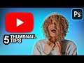5 Top Tips for Editing Youtube Thumbnails in Photoshop (Adobe CC Tutorial)