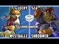 GOML 2019 SSBM - Lucky & Westballz Vs. S2J & Shroomed - Smash Melee Tournament Losers Quarters