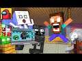 Monster School : AMONG US WITHER CHEATER IMPOSTOR APOCALYPSE - Minecraft Animation