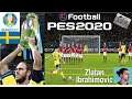 PES 2020 PS4 LIVESTREAM - Euro 2020 With Sweden + Zlatan - C&M Playthrough