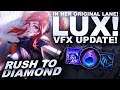 PLAYING LUX IN HER ORIGINAL ROLE... MID! - Rush to Diamond | League of Legends
