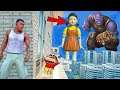 Shinchan and Franklin Playing Hide and Seek Game with Avengers and Thanos in GTA 5 | Amaan Ansari