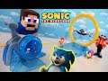 SONIC the Hedgehog Movie Toys - SPIN DASH Sonic Playset Unboxing