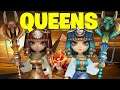Summoners War - DOUBLE QUEENS PLAYDAY with the fire DOGGO!