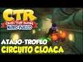 Crash Team Racing Nitro-Fueled Circuito cloaca ATAJO (Trofeo "Ruta turística")
