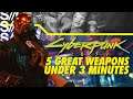 Cyberpunk 2077 Must-Have Weapons and How to Get Them in Under 3 Minutes!