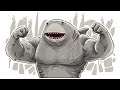How I draw King Shark The Suicide Squad