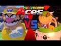 Mario Tennis Aces - Wario vs Bowser Jr (Tiebreaker)