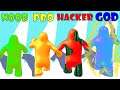 NOOB vs PRO vs HACKER vs GOD in Jelly Fighter!