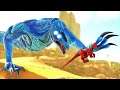 O Colossal Crawler do Deserto Me Escravizou! Será o FIM DO Gigante Pai Indoraptor? Ark Dinossauros
