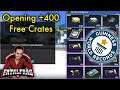 Opening +400 Free Crates Classic, Premium, Supply, Royal Pass 😱🔥 | PUBG MOBILE