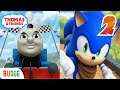 Sonic Dash: 2 Sonic Boom Vs. Thomas & Friends: Go Go Thomas (iOS Games)