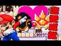 【マリオメーカー2】２人はラブラブ❤マリオは恋のキューピット！ Super Mario Maker 2