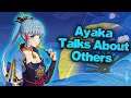 Ayaka Talks About Other Characters | Ayaka's Quotes | Ayaka Voice Lines |  Genshin Impact