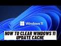 How to Clear Windows 11 Update Cache and Fix Windows 11 Update