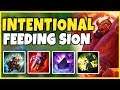 INTING SION IS BACK! SPLIT PUSH SION TAKING EVERY TOWER IN HIS PATH! - League of Legends