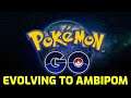 Pokémon GO - Evolving to Ambipom