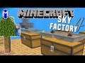 Starting Our Tree Empire, Automatic Tree Farm Using Hopping Bonsai - Minecraft Sky Factory 4 Ep 4