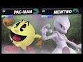 Super Smash Bros Ultimate Amiibo Fights  – Request #12982 Pac Man vs Mewtwo