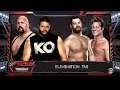 WWE 2K16 Kevin Owens,Big Show VS Sami Zayn,Chris Jericho Elimination Tag Match