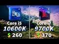 Coe i5 10600K vs Core i7 9700K | PC Gameplay Benchmark Test