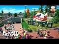 Construindo Uma Estação de Metrô no Parque | Planet Coaster #11 | Gameplay pt br