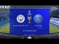FIFA 21 | Manchester City vs PSG - Champions League UCL - Full Match & Gameplay