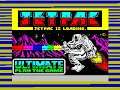 Jetpac Loading Screen - ZX Spectrum
